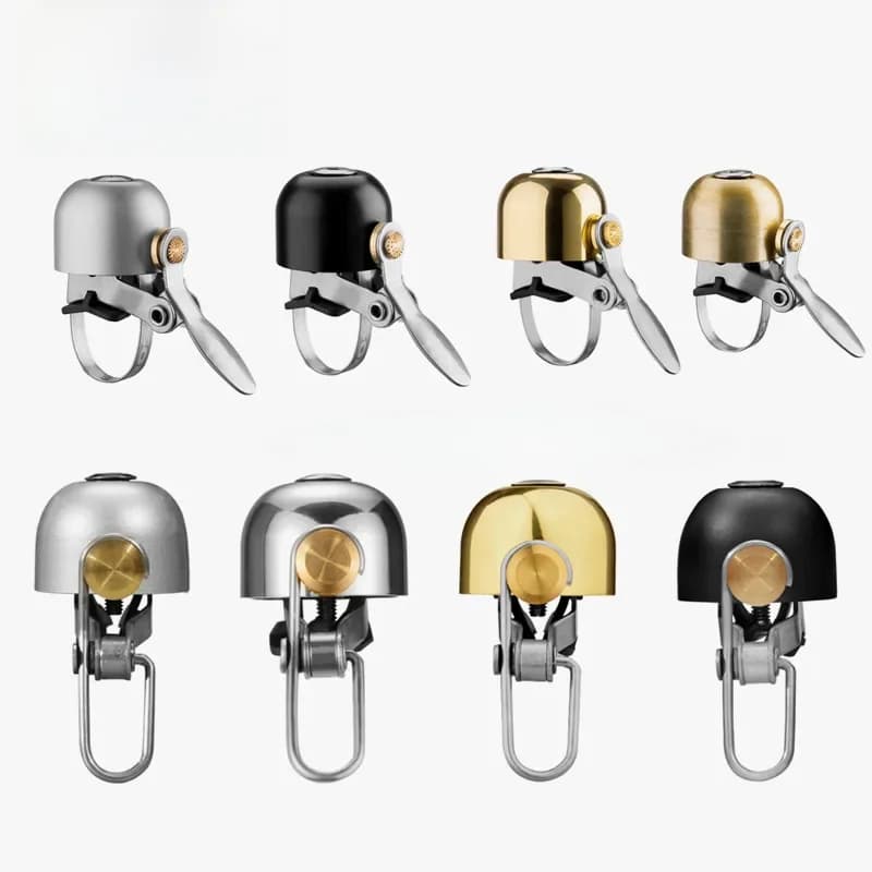 ROCKBROS sonnette de vélo anneau de cyclisme vélo rétro cloches classiques qualité sonore claire vtt sécurité routière avertissement alarme cloches de vélo