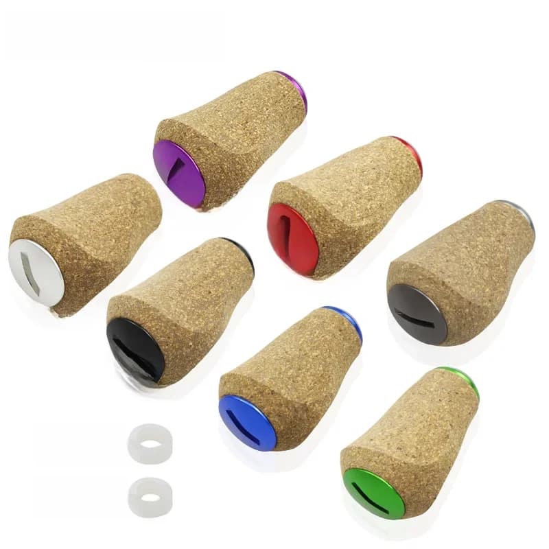 EKfan pour DAI&SHI – Nouvelle poignée de moulinet de pêche en bois souple – Accessoire de poignée DIY pour moulinet de pêche