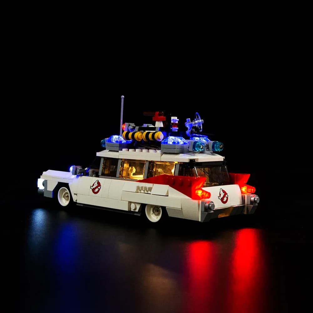 EASYLITE LED Light Set pour 21108 Compatible avec mesurost Busters Ecto-1 Bricolage Jouets décennie s Briques Seulement Kit d'éclairage Modèle Non Inclus