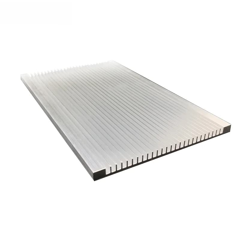Radiateur en aluminium pour LED, dissipateur thermique ultra-fin 120x7x100/200/300, refroidisseur pour amplificateur haute puissance, module LED, IC