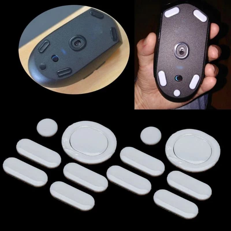 Patins de souris blancs pour G304 G305, 1 ensemble
