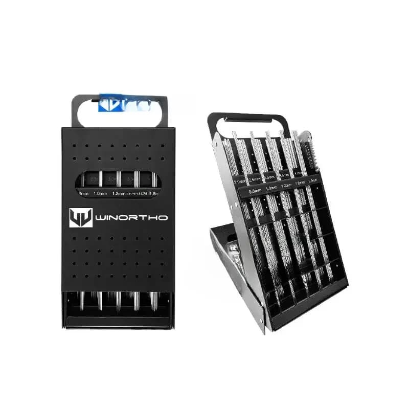 Kirschner – boîte à instruments orthopédiques, conteneur d'équipement vétérinaire, implants à broches, outils chirurgicaux pour animaux de compagnie
