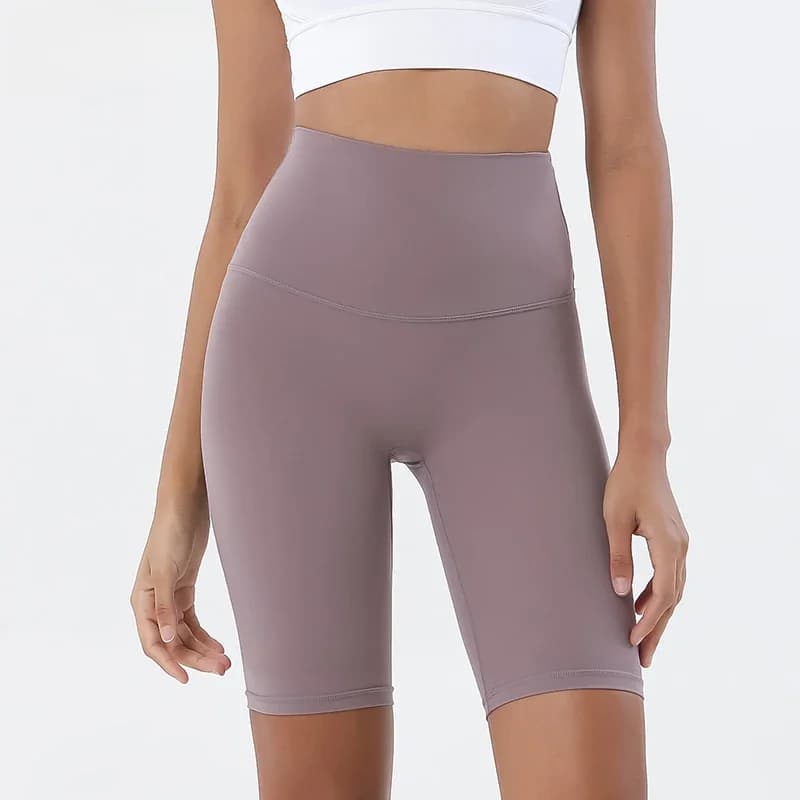 SOISOU-Short de yoga en nylon pour femme, taille haute, élastique, respirant, sans ligne en T, vêtements de fitness, 24 couleurs