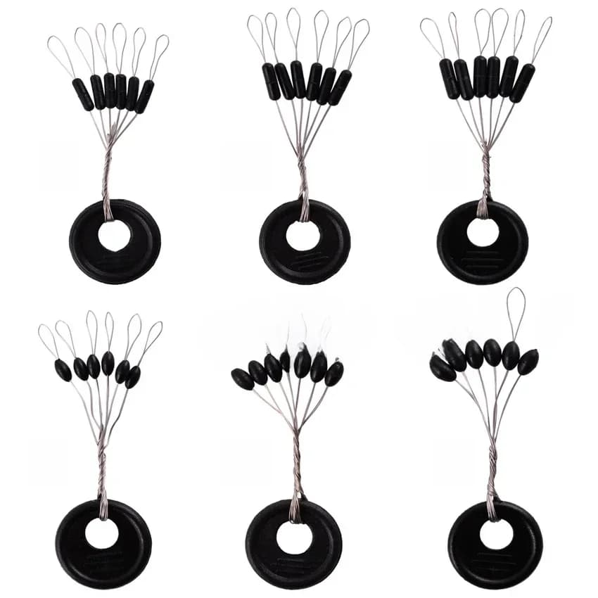 Bouchon de haricot pour la pêche à la carpe, 60 pièces/ensemble, accessoires de pêche facile à utiliser