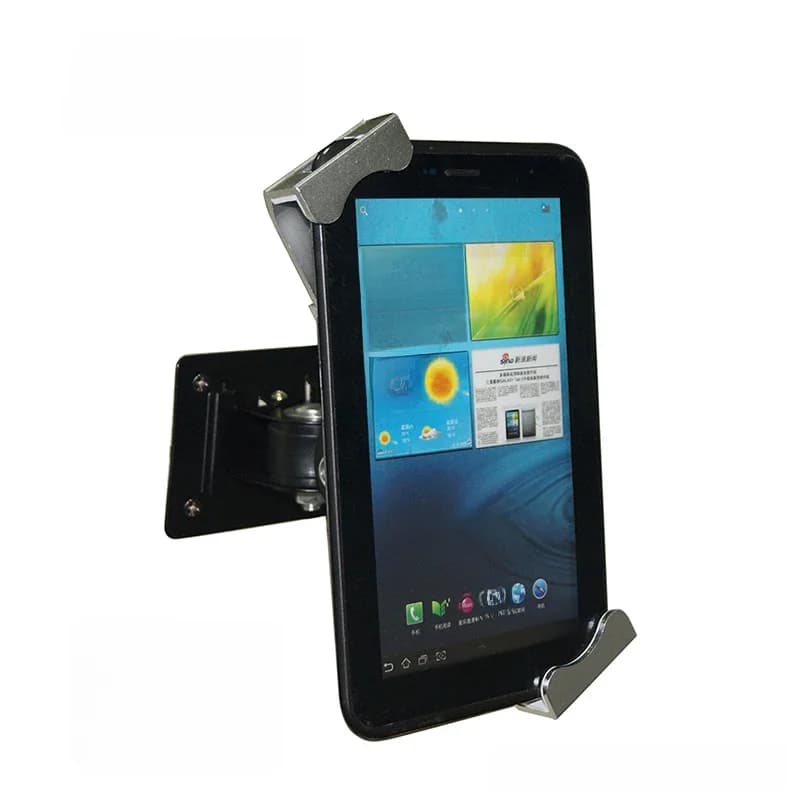 Support mural antivol pour téléphone portable de 5 à 9,5 pouces, support pour smartphone de différentes tailles avec verrou
