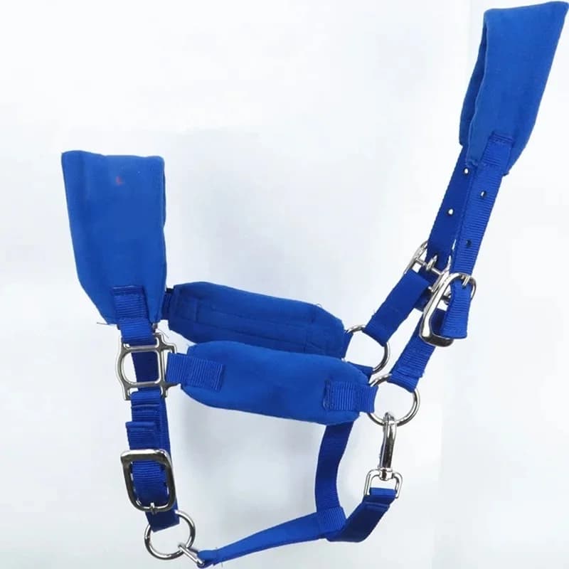 Collier de tête réglable pour cheval, licou pour cheval, équipement équestre, bride épaisse, accessoires pour sauna, sangle de cheval, nouveau