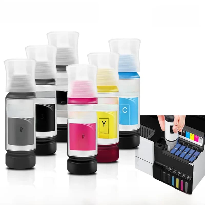 Encre de embaupour Epson T552 Encre T114 Pour Epson cuillère à soupe-ET-8500 précieux ET-8550 Imprimante à jet d'encre photo (5 documents et 6 documents sont disponibles)