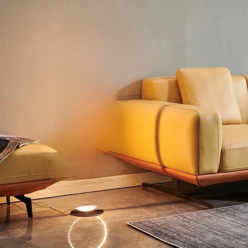 Lampe LED autoportante en forme d'anneau, design nordique moderne, luminaire décoratif d'intérieur, idéal pour un salon, une chambre à coucher ou une table de chevet