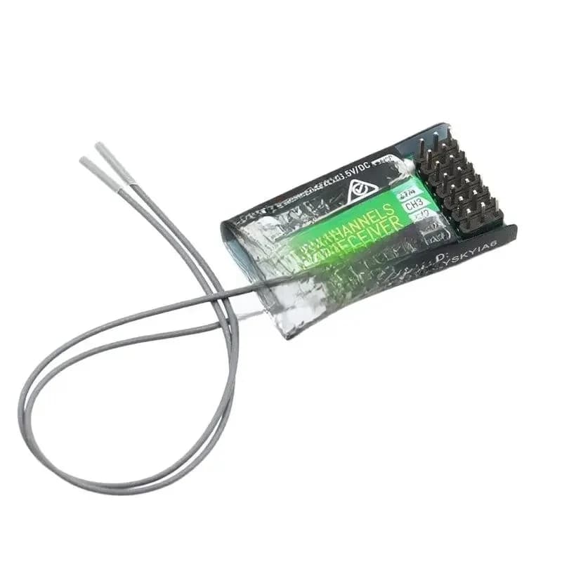 Récepteur FlySky FS-iA6 2,4 GHz 6CH AFHDS 2A FS-i10 FS-i6 FS-i4 FS-GT2F FS-GT2E FS-GT2B pour drone FPV, avion, voiture, bateau, hélicoptère RC