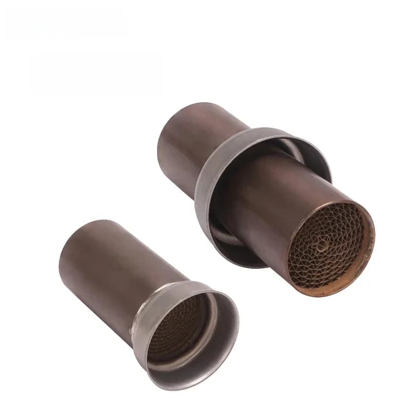 Silencieux d'échappement universel, 51MM, déflecteur, DB Killer, en acier inoxydable, pour moto, catalyseur