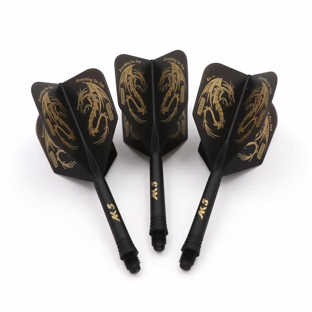 CUESOUL AK5 vols de fléchettes à arbre de fléchettes intégré forme Standard-taille S-21mm