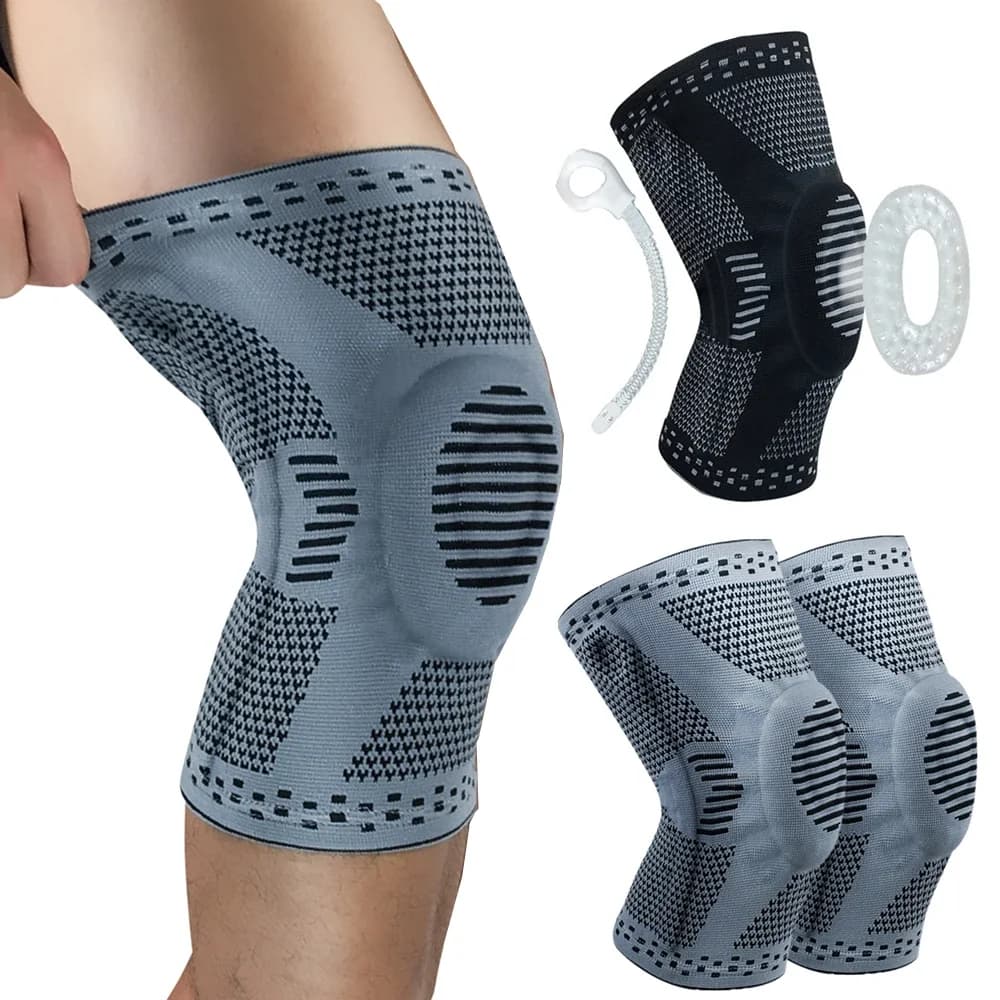 Genouillères de compression professionnelles, attelle de soutien pour les instituts d'arthrite, Li-oto, ACL, MCL, déchirure du ménisque, post-propor