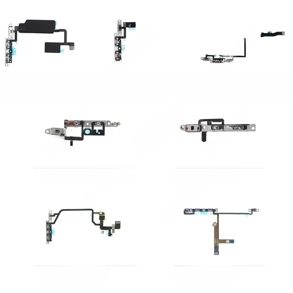 AiinAnt-lèvent de volume d'alimentation d'origine, pièces de rechange pour téléphone iPhone, câble flexible, son vidéo haut et bas Volume Flex For iPhone 11 Pro X Xs Max 14 15 Plus