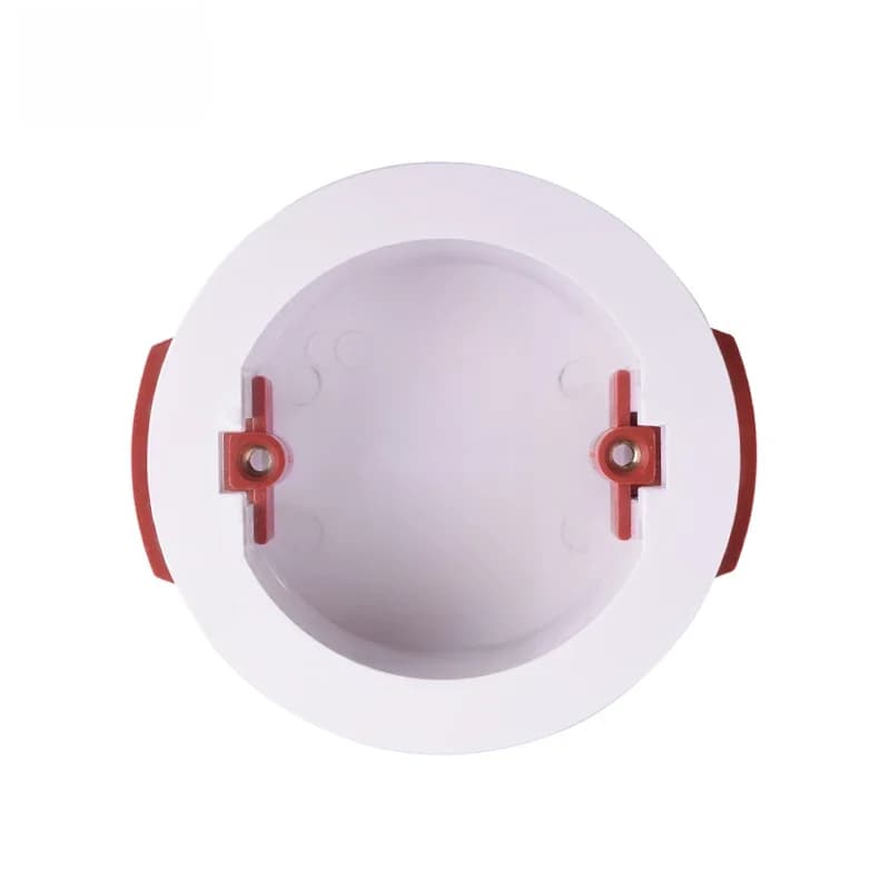 Boîte de doublure sèche ronde Coswall pour panneaux de plâtre/cloisons sèches/plaquettes de plâtre, Distance d'installation 50mm, profondeur 32mm