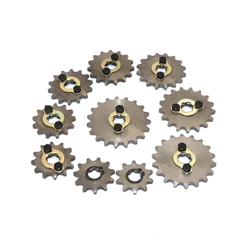 Nouveau 420 # Pignon de moteur avant 17mm, 10 11 12 13 14 15 16 17 18 19T, dent pour Dirt Pit Bike ATV Quad Go Kart Buggy Scooter