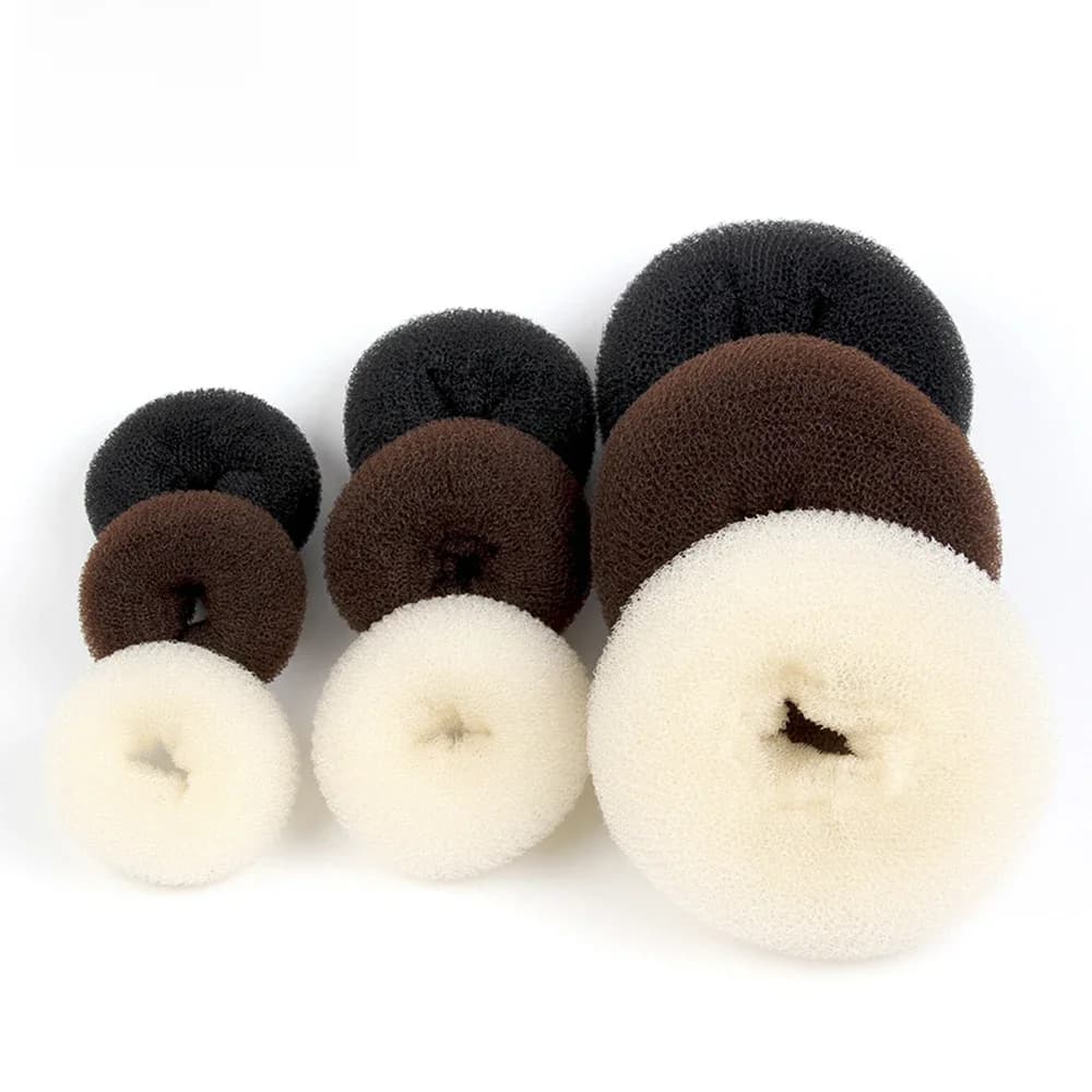 Rouleau pour cheveux, beignet, bigoudi, machine à chignon pour femmes élégantes, pinces à cheveux magiques, outil de coiffure