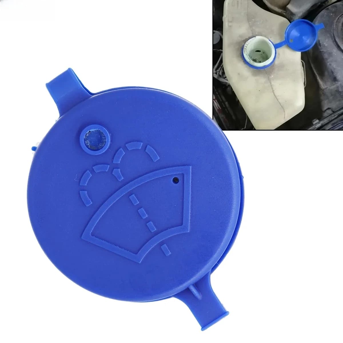 Bouchon de bouteille de lave-glace en plastique, lave-glace de voiture, réservoir de fluide, pour C2 Xsara Picasso Peugeot 307 206 408 1 pièce