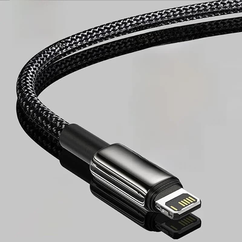 Câble USB Baseus 2,4 a pour iPhone 14 13 Pro Max XR Xs câble de charge rapide pour iPhone 12 chargeur ligne de données USB