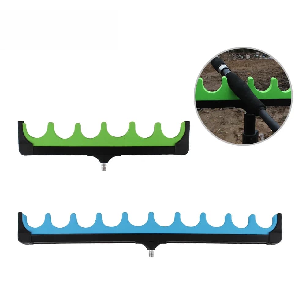 FTK 6/8 trous porte-canne à pêche mangeoire pod support 30.5 cm/50.5 cm EVA souple canne à pêche matériel carpe accessoires de pêche Pesca