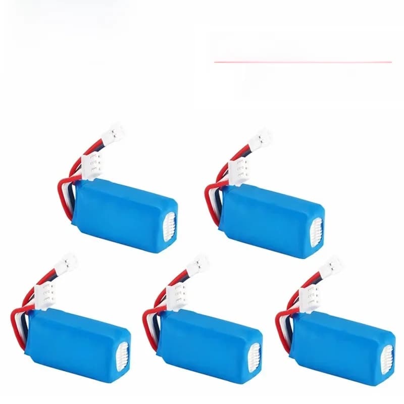 Batterie originale 7.4v pour avion DM007 RC Quadcopter Drone hélicoptère jouet pièces de rechange 2s 7.4V 400MAH batterie Lipo prise XH2.54