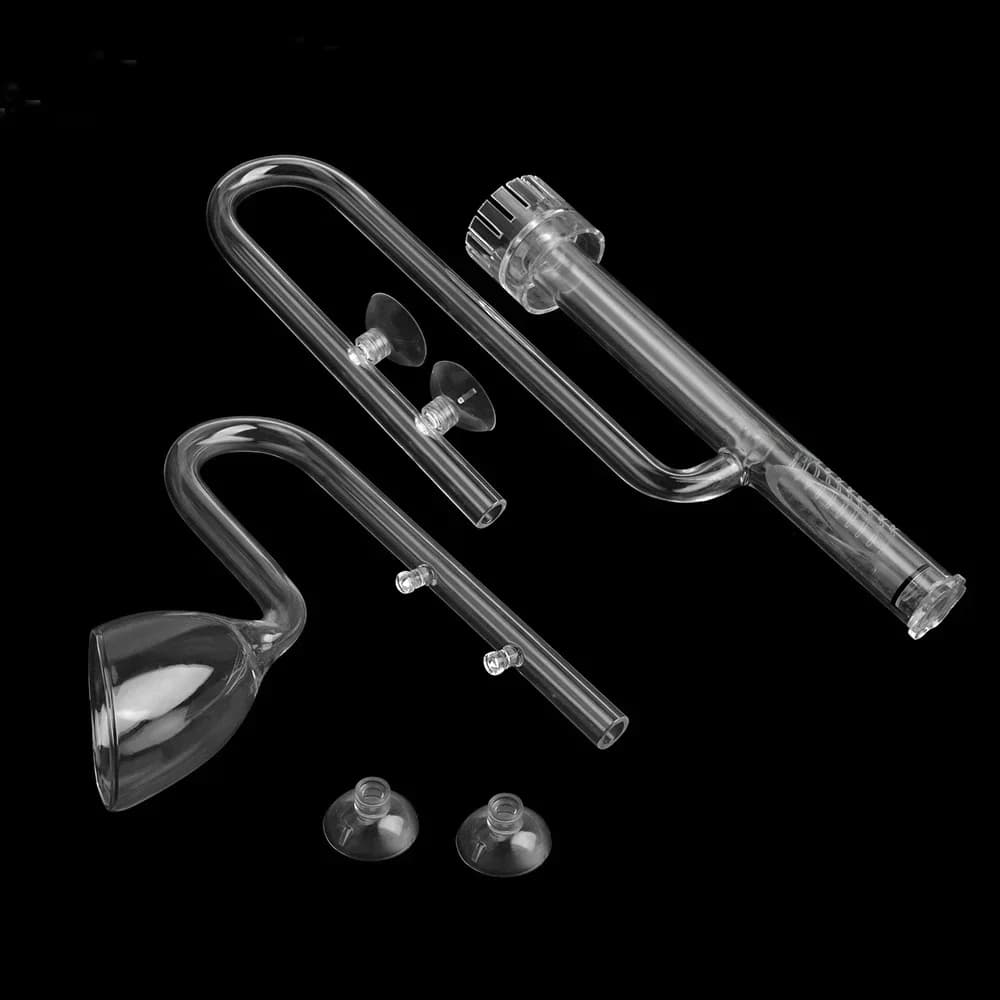 Filtre d'aquarium en verre, tuyau d'écumage, entrée/sortie 13mm 17mm, accessoires de filtre d'aquarium, qualité ADA