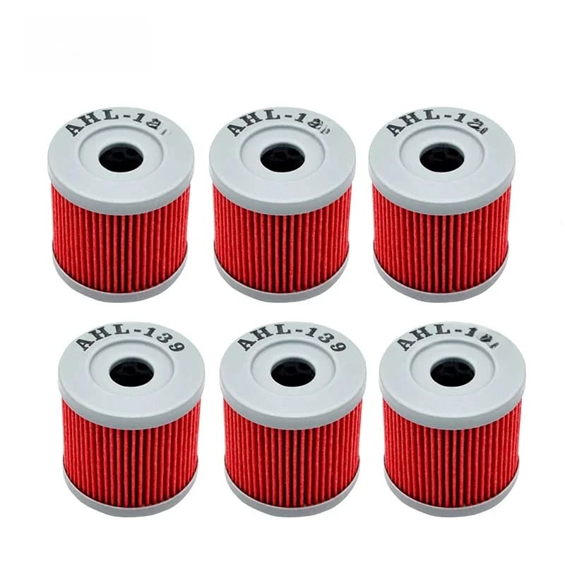 AHL – filtre à huile à cartouche Powersports, 2/4/6 pièces, pour SUZUKI DRZ400 DRZ400E DRZ400S DRZ400SM LTZ400 QUADSPORT LTR450