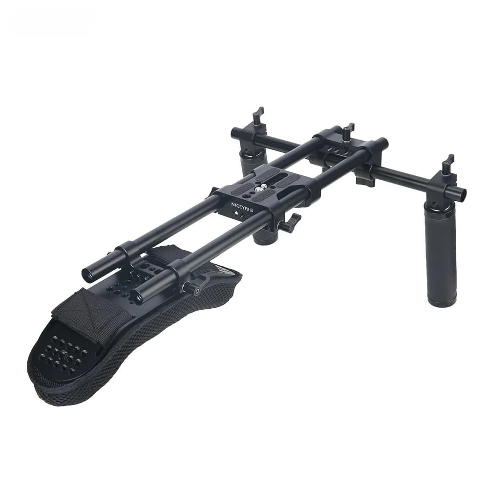 Niceyrig-Kit de montage de plaque de base de caméra et de caméscope, support de plate-forme, fabricant de film, système de bloc de rail, lancé universel, 15mm