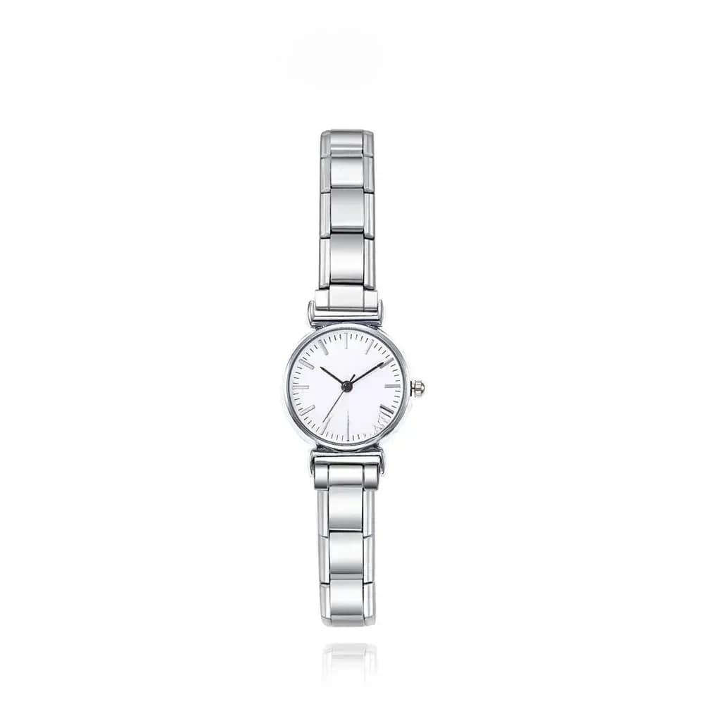 Hapiship mode femmes en acier inoxydable blanc noir montre Bracelet Bracelet pour fête ami femme anniversaire bijoux cadeau G150