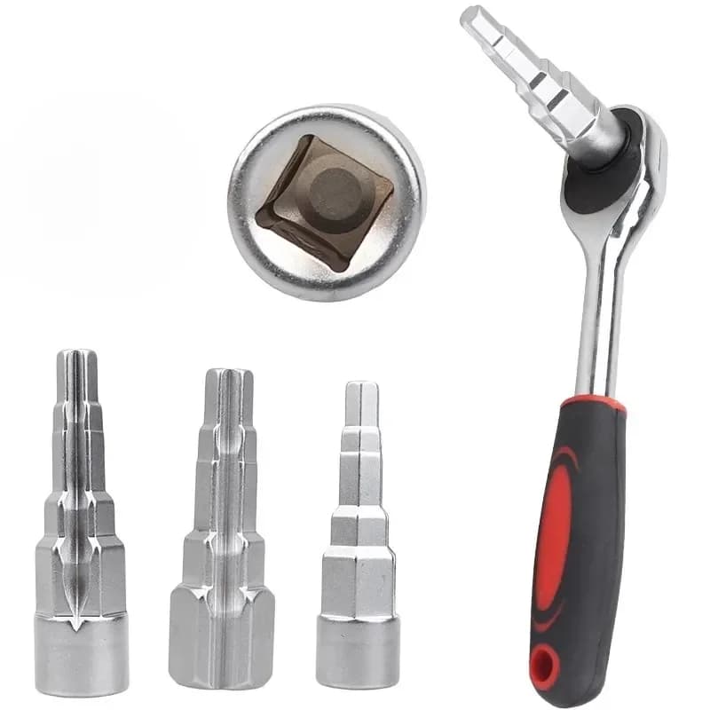 Clé à cliquet en acier au carbone, outil à main de 10 à 21mm, radiateur à tétons Durable, fournitures pour la maison