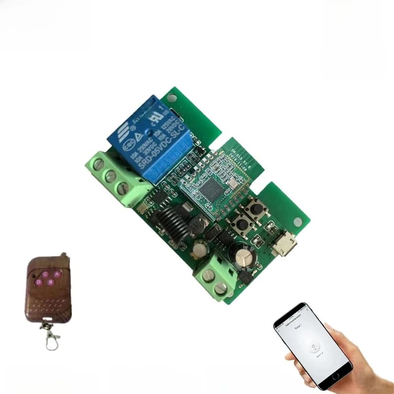 Module d'interrupteur à impulsions Tuya Zigbee, interrupteur intelligent DIY USB 5V 7-32V, fonctionne avec le pont Zigbee EWeLink, commande vocale par Alexa