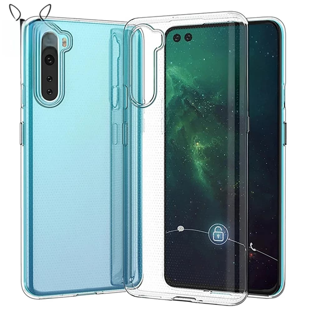 Coque pour OnePlus Nord TPU Silicone Durable Transparent coque souple pour OnePlus Nord téléphone couverture arrière de protection