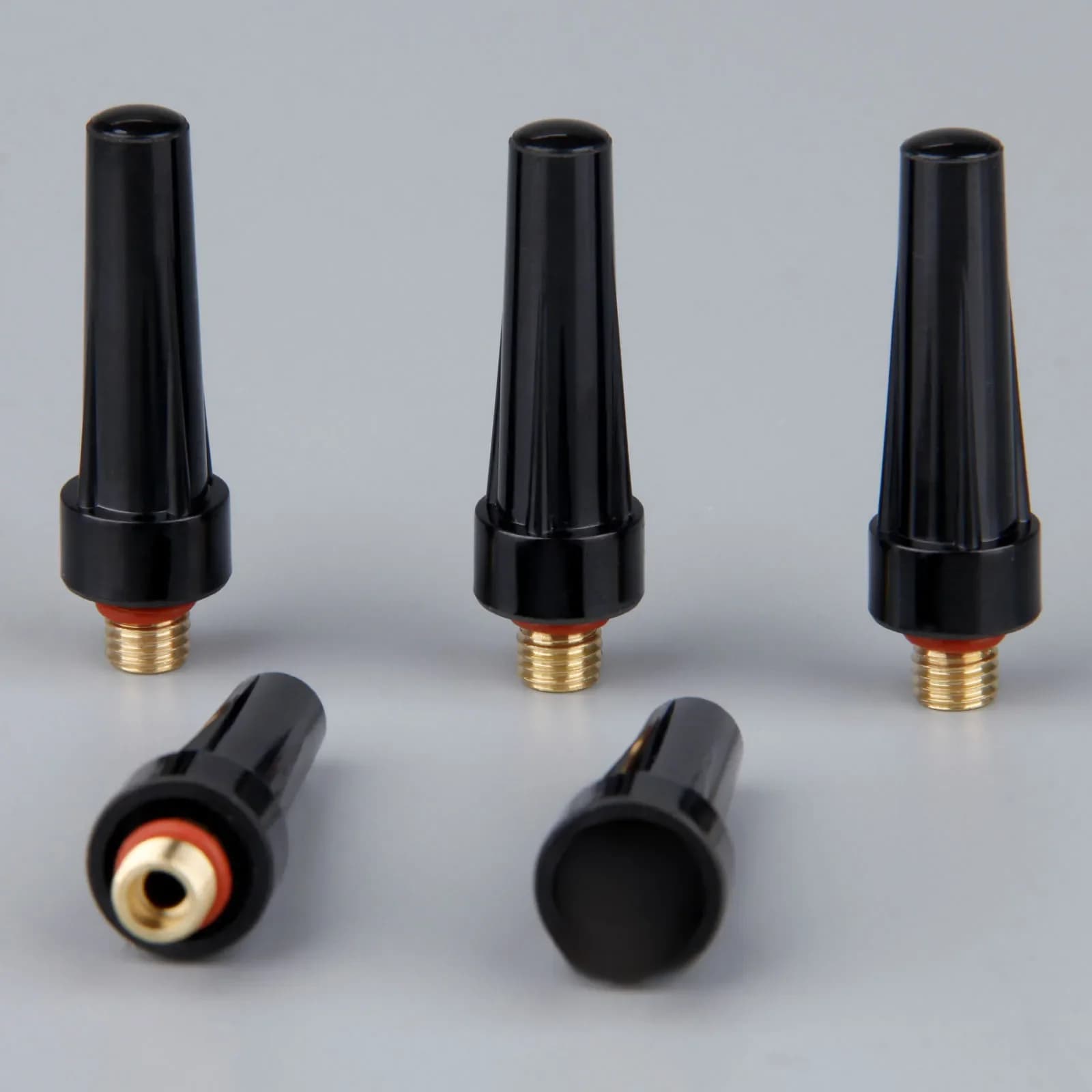 Rivière V35 Soudage TIG Moyen Retour Capuchons Fit pour WP-9 WP-20 WP-25 TIG Torches De Soudage Coupe Consommable Pièces 5pk