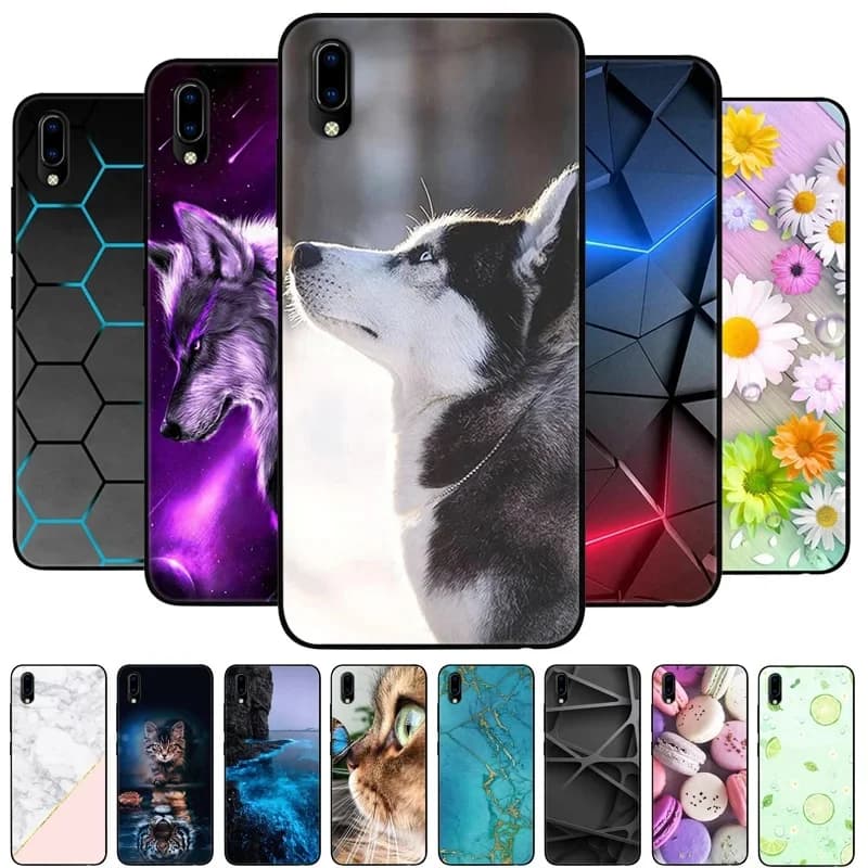 Coque arrière antichoc en silicone pour Vivo Y91C 1820, étui souple pour Y91i 2020