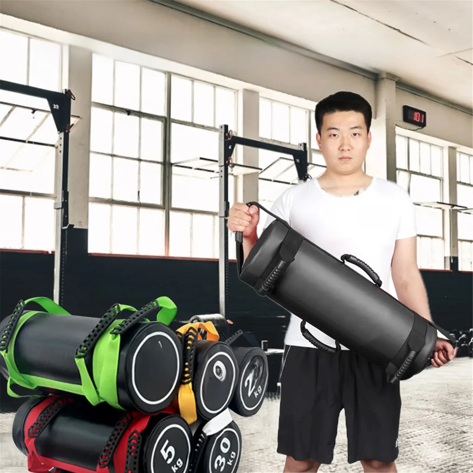 Sacs de sable robustes pour la musculation, équipement d'entraînement physique pour la boxe, 5-30kg