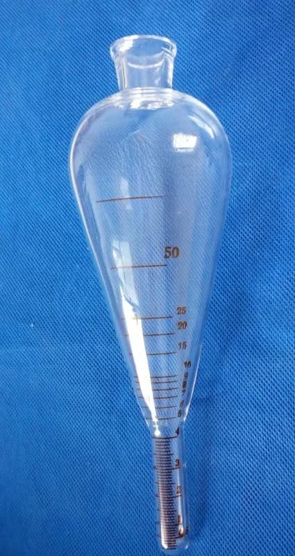 MaMagnetic Test de particules Tube de mesure de concentration de suspension magnétique, 100 ml, avec base