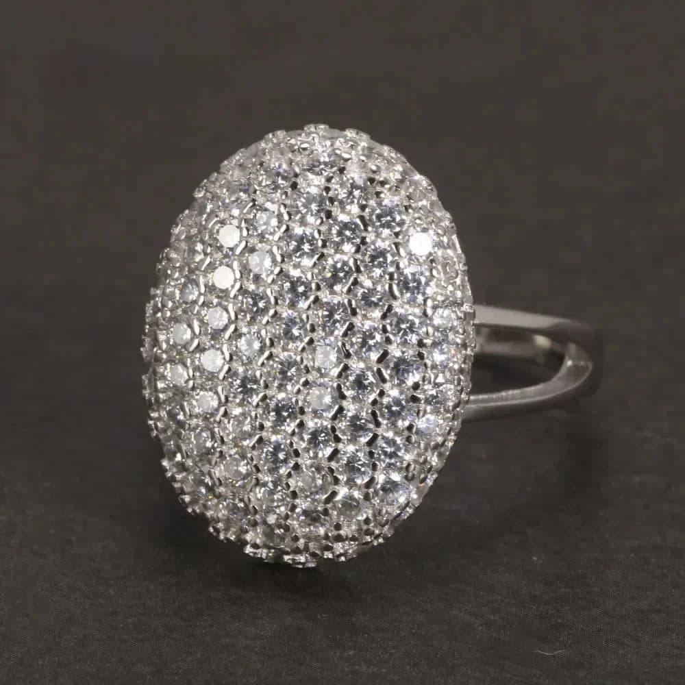 Véritable bague de fiançailles en argent Sterling 925 Twilight Breaking Dawn Bella avec boîte en métal en forme de coeur