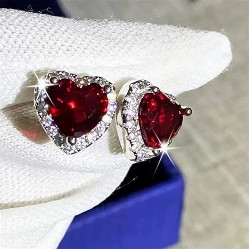 Boucles d'Oreilles en Argent Sterling Cubique pour Femme, Bijoux de Luxe, Accessoires de Mariage à la Mode, CCE663