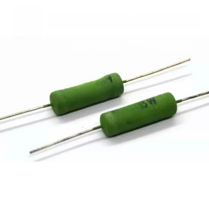 Résistance enroulée de fil RX21 6W 10W, 5 pièces, 5%0.1R 0.5R 1R 4.7R 10R 18R 20R 22R 24R 27R 30R 33R 36R 47R 100R 220R 470R 1K 10K 12K 15K