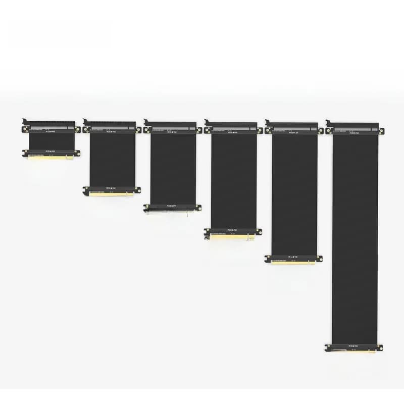 Câble de connexion PCI Express pour carte graphique PC haute vitesse, carte d'extension PCI-E X16 3.0, câble flexible pour l'extraction de Bitcoin