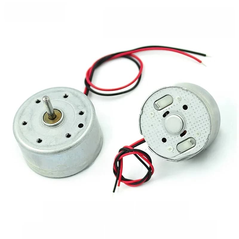 Micro moteur DC 1.5V 3V 4.5V 5V 6V DC, Type 300, pour panneau solaire, jouets de bricolage, espacement des prises à 2 broches, moteurs à brosse PH2.0mm
