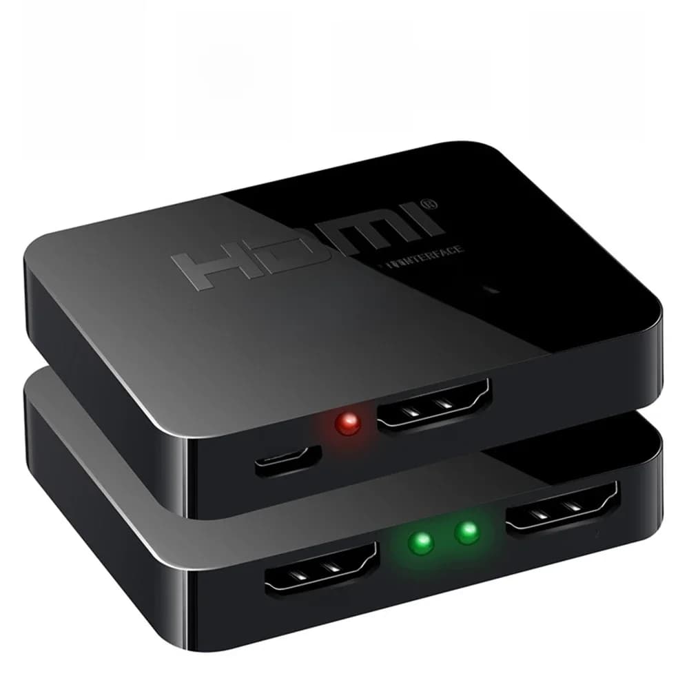 Répartiteur HDMI 1x4 1x2 4K, répartiteur de distributeur HDMI, amplificateur 1 en 4 sorties, répartiteur vidéo 1080P 1x2 pour PC, ordinateur portable, moniteur, projecteur