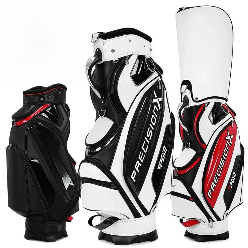 PGM-Sac de golf professionnel en cuir PU pour homme, balle standard GT, multifonctionnel, étanche, vente en gros, QB034