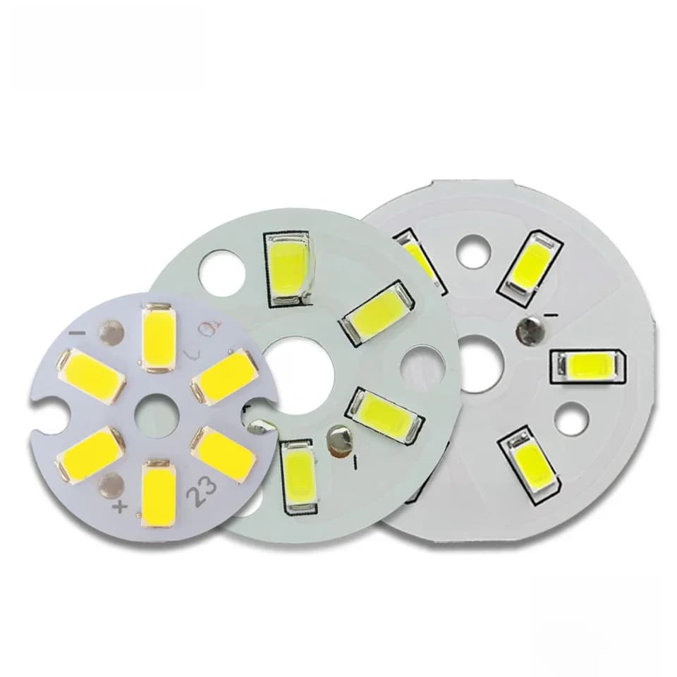 Source de lumière blanche chaude pour ampoule LED, SMD5730, PCB 3W, 23mm, 32mm, 40mm, 44mm, blanc naturel, 10 pièces