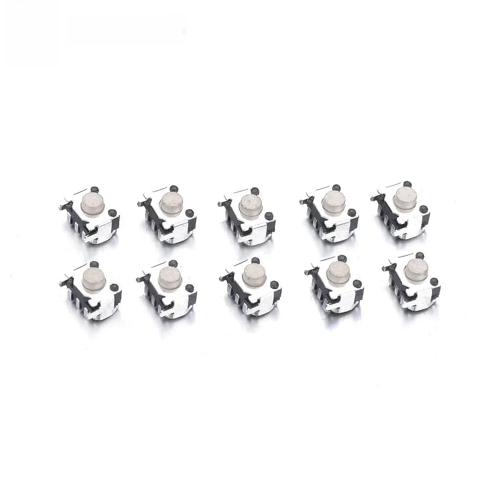 Lot de 10 Mini interrupteurs tactiles à 3 broches, dc 12v, 0,5 a, 3x4x3mm, boutons poussoirs tactiles pour contrôler les micro-circuits