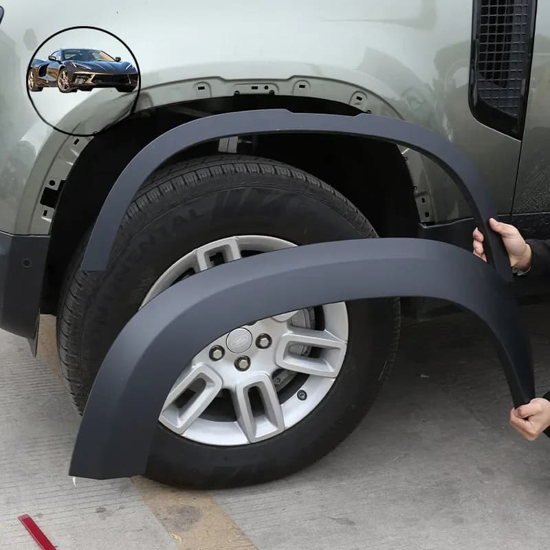 Garde-boue de voiture pour Land Rover Defender 90 110 20-24, fusées éclairantes pour voiture, arche de roue, kit de carrosserie Jules, housse de protection Eyeblogging