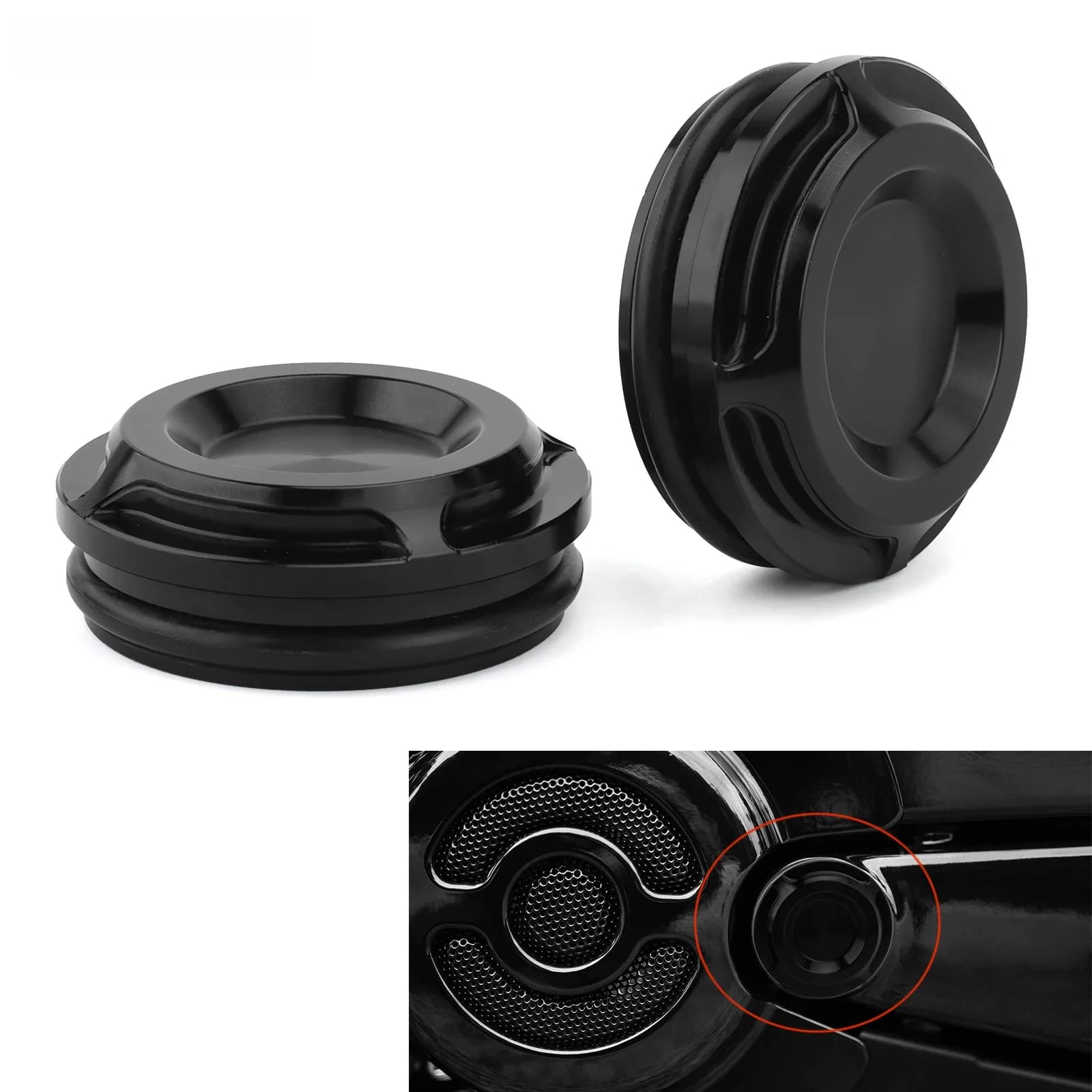 Kit de couvercle de Pivot de bras oscillant de moto, noir, pour Harley v-rod Street Rod Night Rod Special Muscle VRSCDX VRSCF vrscca 2006 – 2017