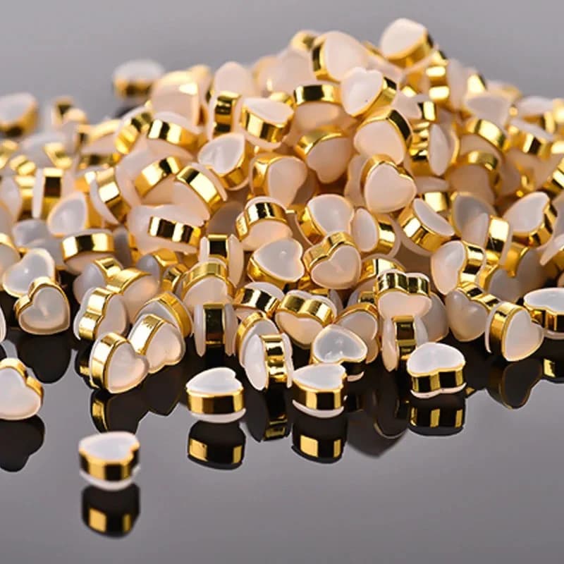 Bouchons d'oreille en Silicone souple en forme de cœur, anneau en cuivre, pour la fabrication de bijoux, accessoires de boucles d'oreilles DIY, 20/40 pièces