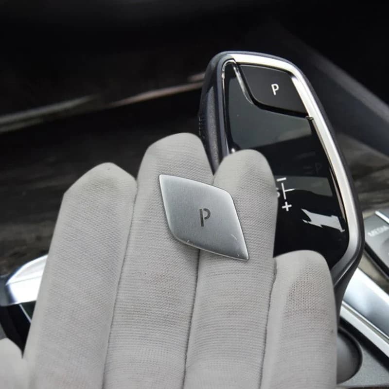 Autocollant intérieur de voiture pour BMW G01 G02 G30 G32, poignée de changement de vitesse, bouton P, couvercle décoratif X3 X4 série 5 6gt