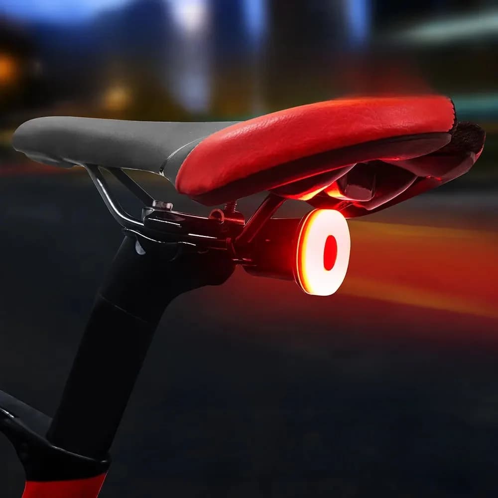 Towild TL02 feu arrière de frein de vélo intelligent lumière de détection automatique LED étanche à la pluie feu arrière de vélo USB feu arrière de vélo Rechargeable