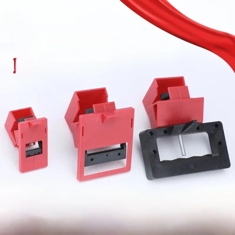 Serrure de disjoncteur de Type pince, boîtier moulé Extra Large, interrupteur de Protection contre les fuites, interrupteur Anti-mauvais fonctionnement, verrou de sécurité
